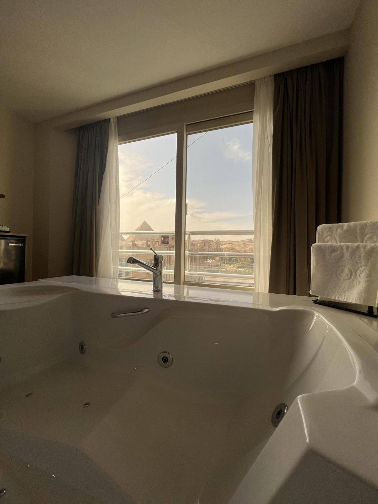 The Home Boutique Hotel Pyramids Inn Kafret el-Gabal Exteriér fotografie